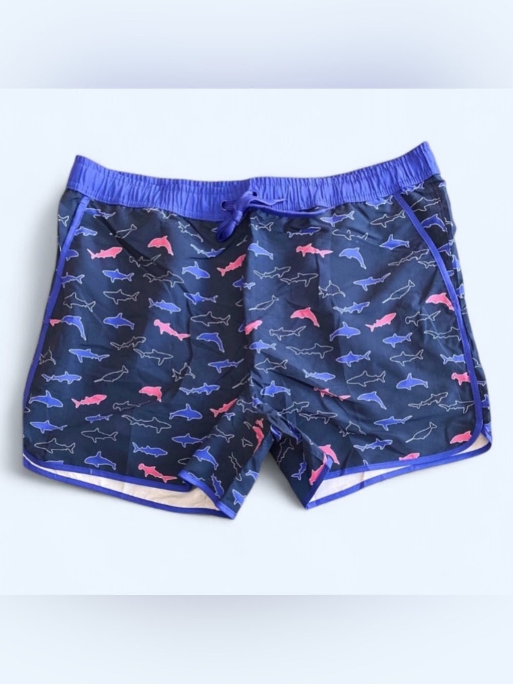 Swim Shorts with Shark Print size XL Swim Trunks